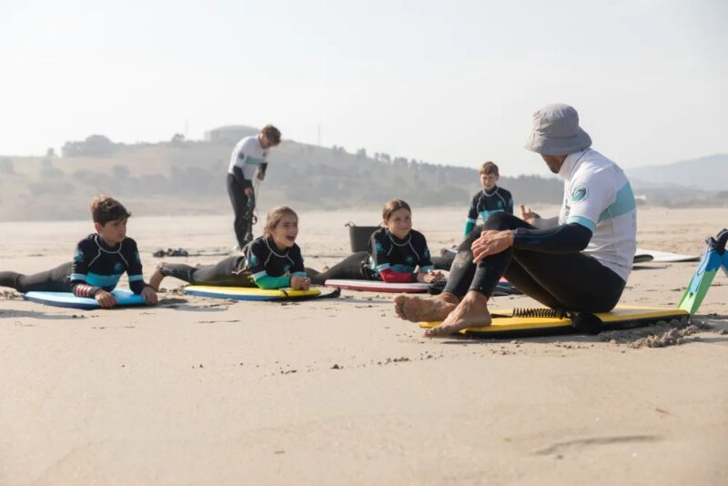 Kids Surf Camp in La Coruña, Galicia at "Arteixo Surf"