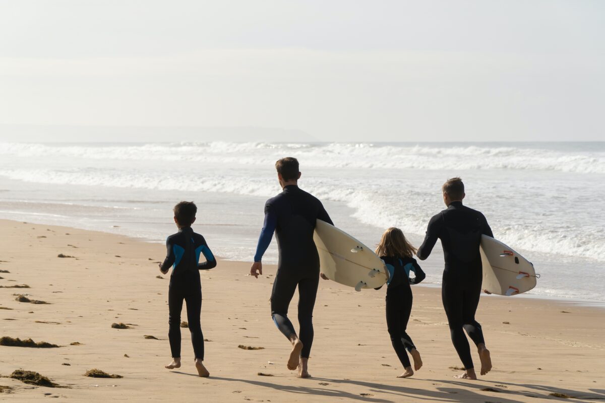 The beaches of Pontevedra are perfect for learning to surf