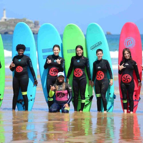 adults Surf Camp in Somo, Cantabria. "Escuela Cántabra de Surf"