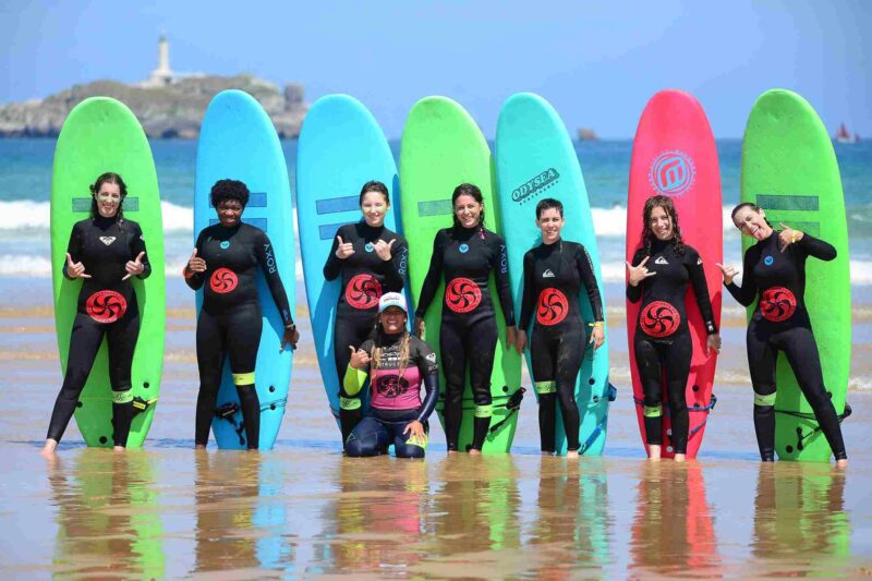 adults Surf Camp in Somo, Cantabria. "Escuela Cántabra de Surf"