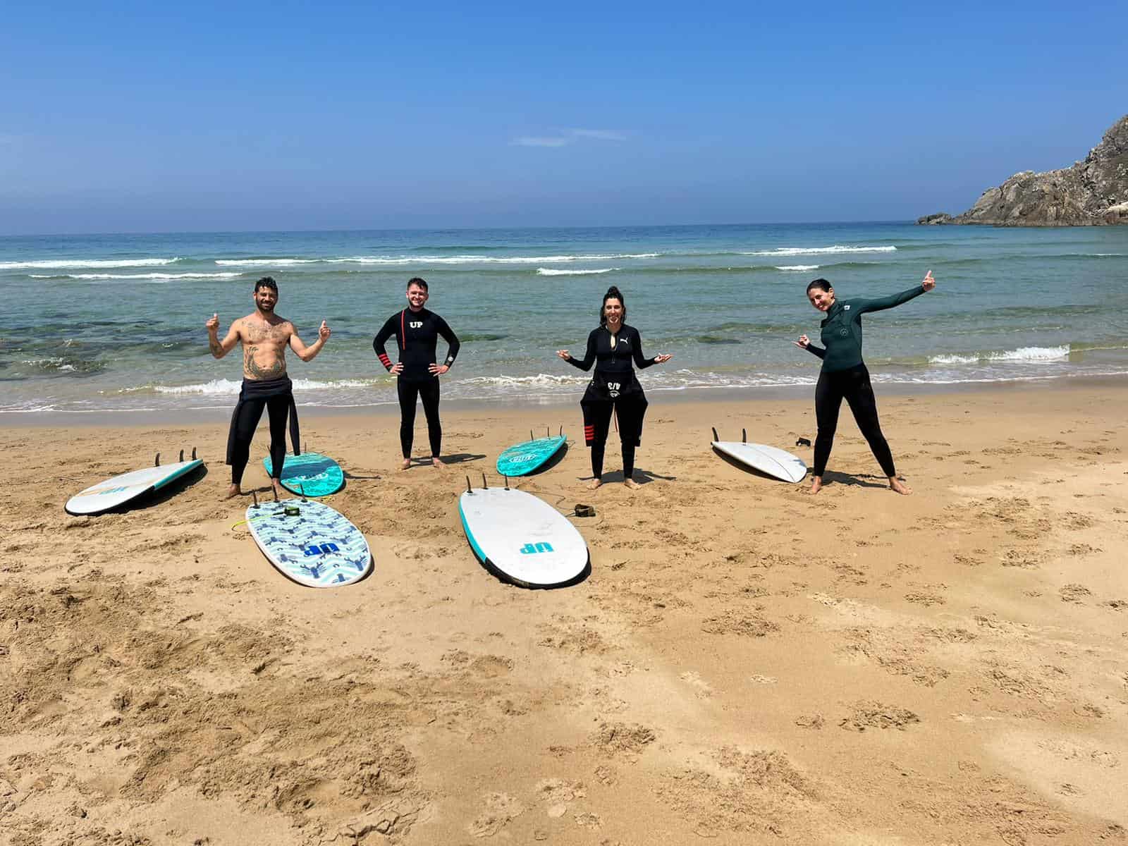 Alquiler de Tablas de surf en Valdoviño, Galicia 🏝️