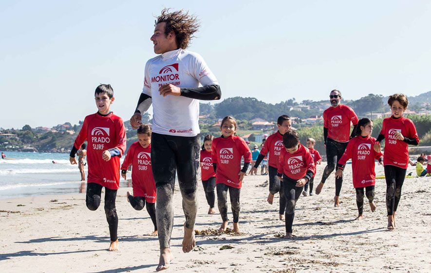 Surf camp for Youths in Galicia at “Prado Coruña”🏄‍♂️🏝️🤙