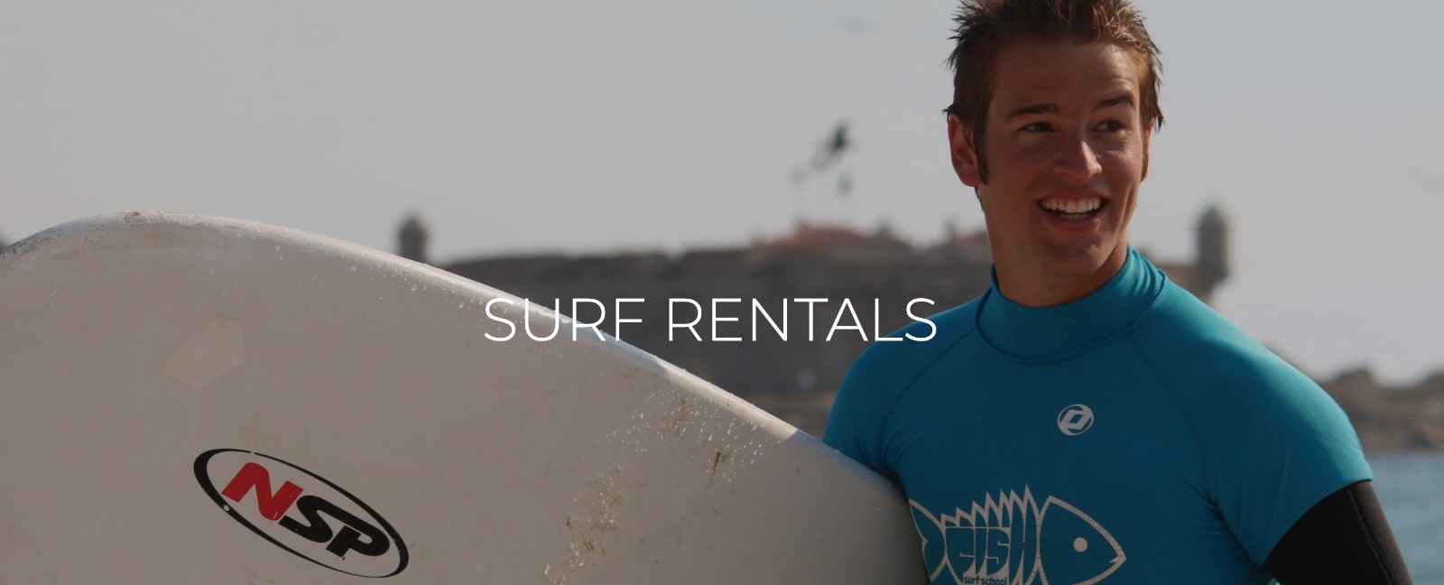 Alquiler de Tablas de Surf en Oporto, Portugal “Fish Surf” 🏄‍♂️