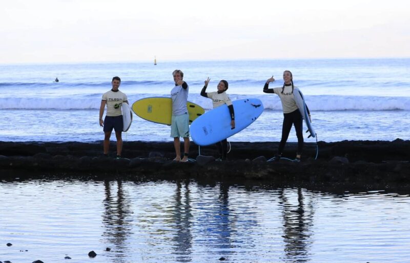 Surf en Las Américas, Tenerife con Tilegit Surf School