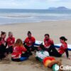 Surfcamp para principiantes en Lanzarote. Calima Surf School