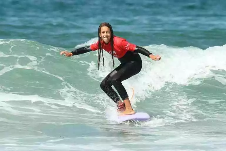 Clase de surf de nivel Intermedio en Prado Coruña 🏄🤙